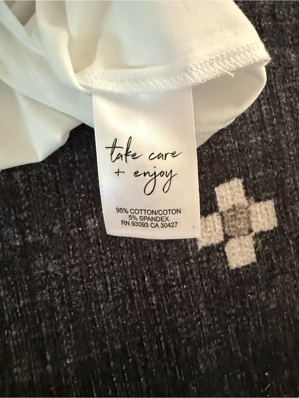 NWT NIC+ZOE White Sleeveless Cotton Tunic Top - Picture 5 of 5